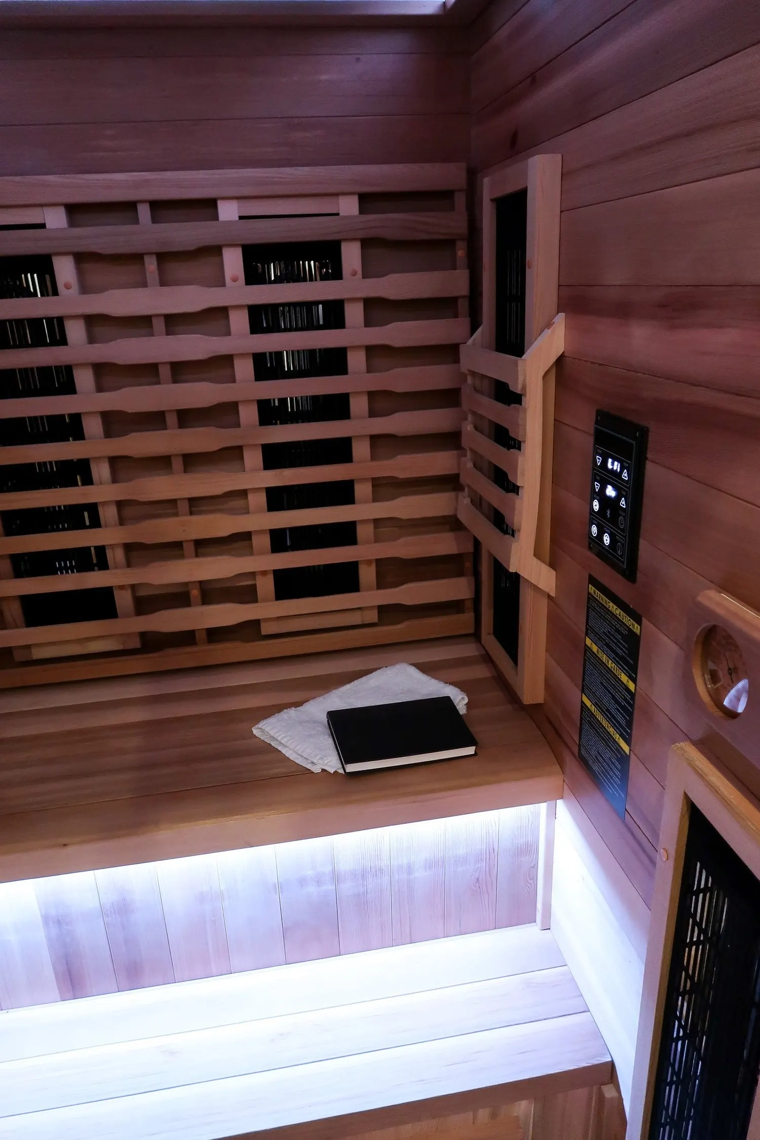 Private infrared sauna